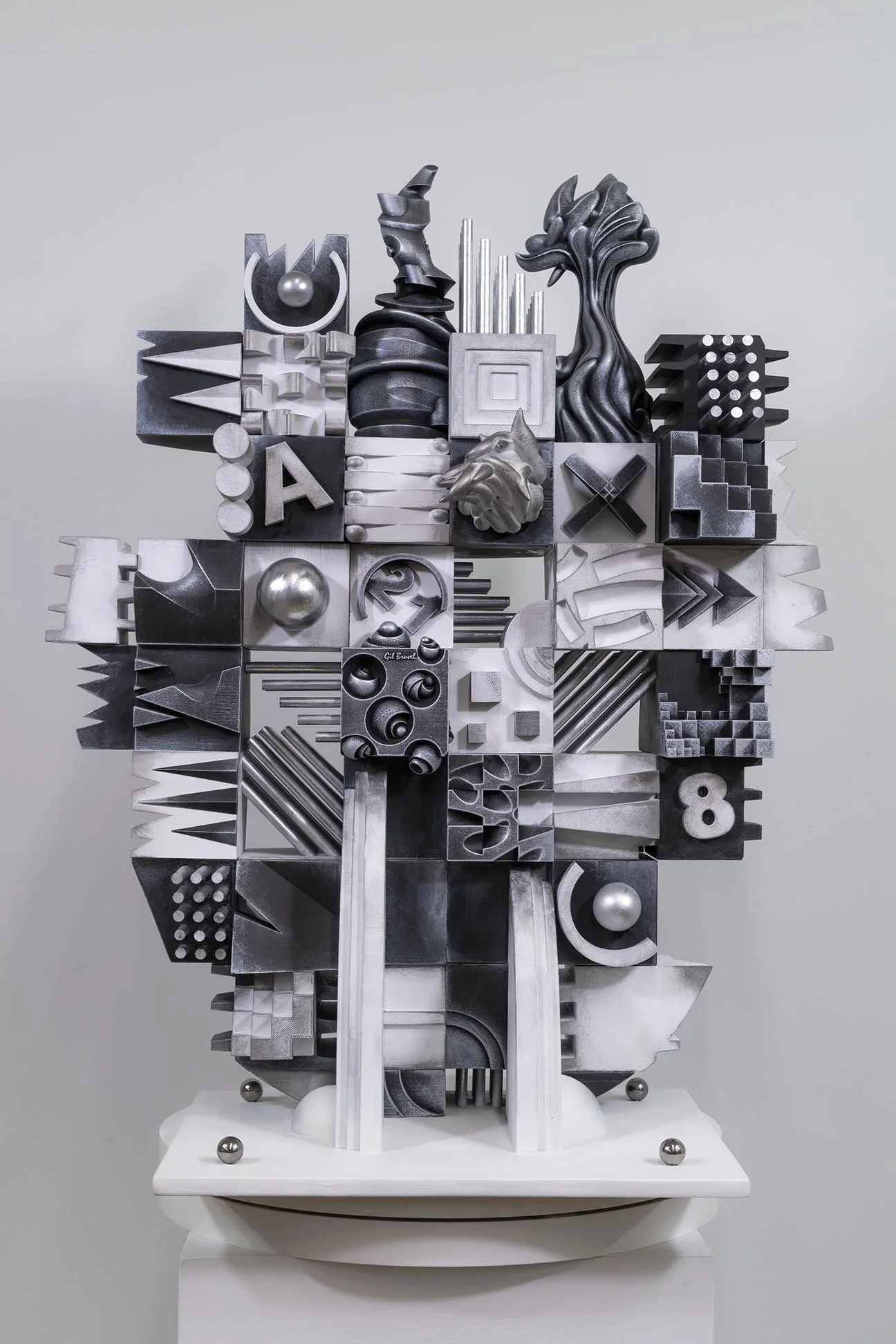 CUBIST #14 VERSION #3 - 42 x 33 x 19 ″