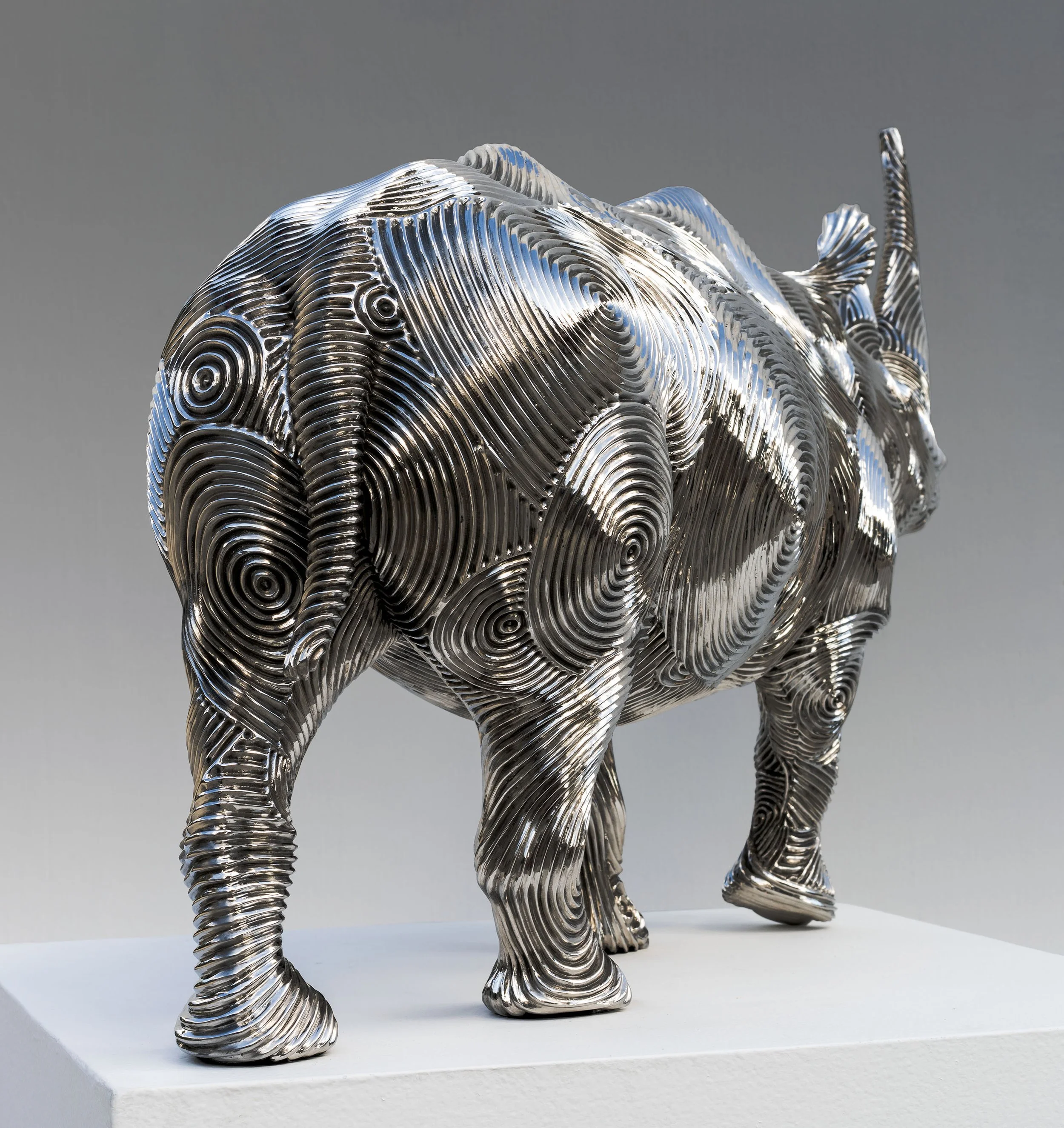 Gil's Rhinoceros - 17.5 x 9 x 32.5"