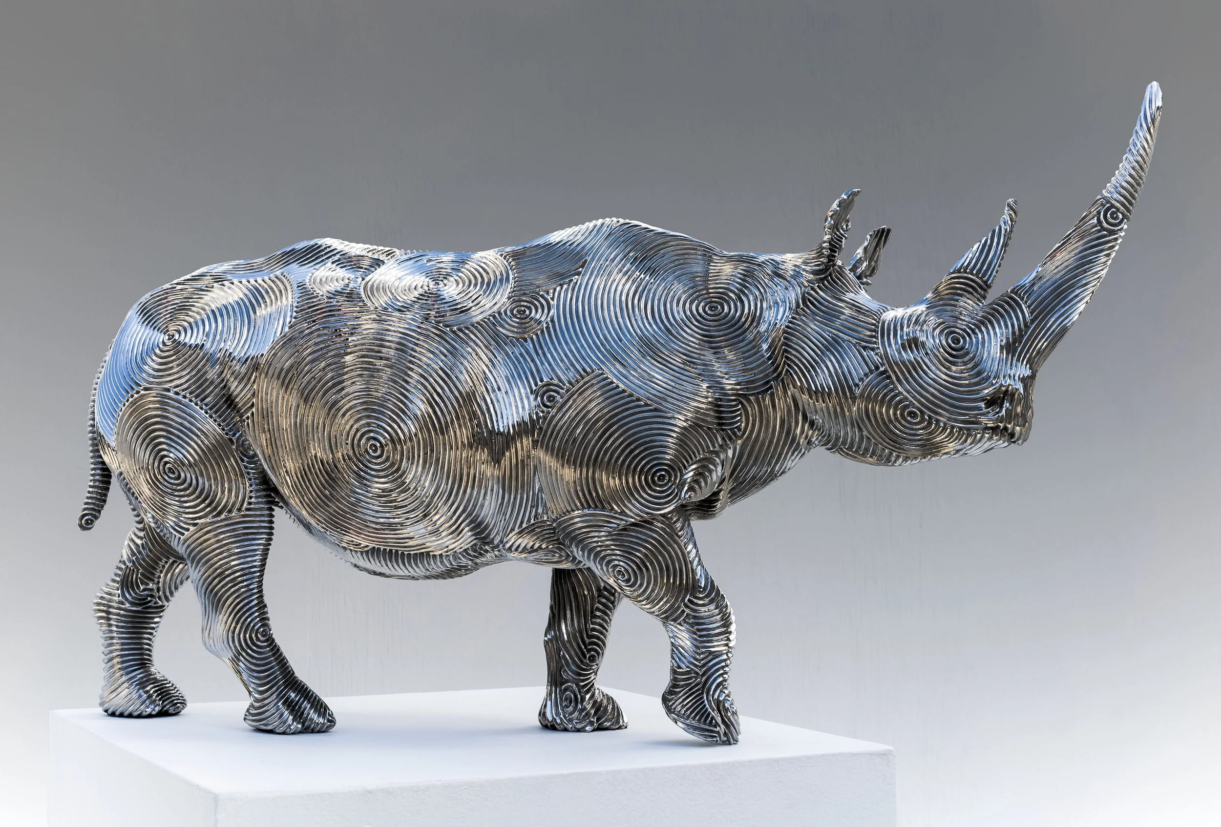 Gil's Rhinoceros - 17.5 x 9 x 32.5"