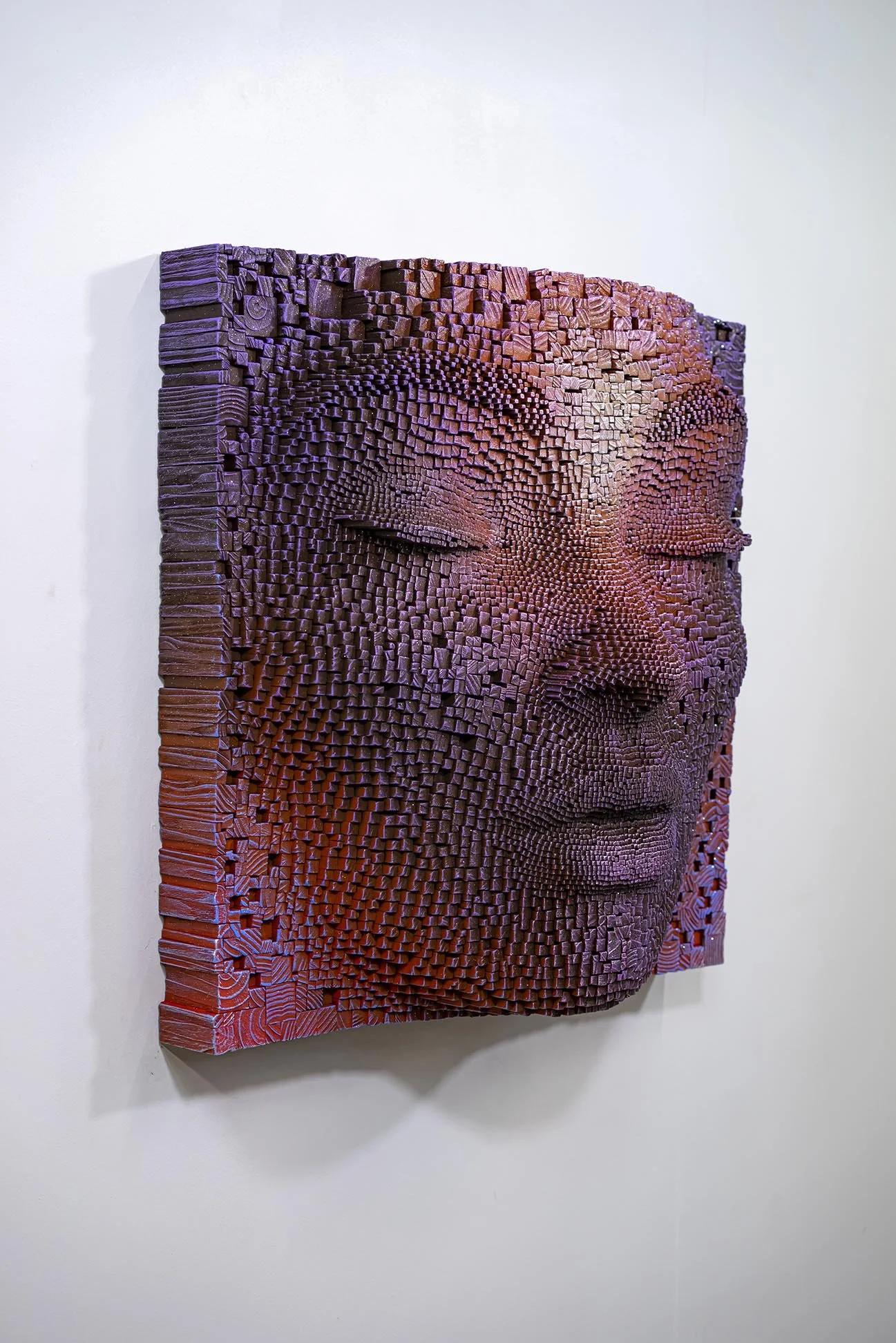 At Night - 30 x 30 x 13 ″