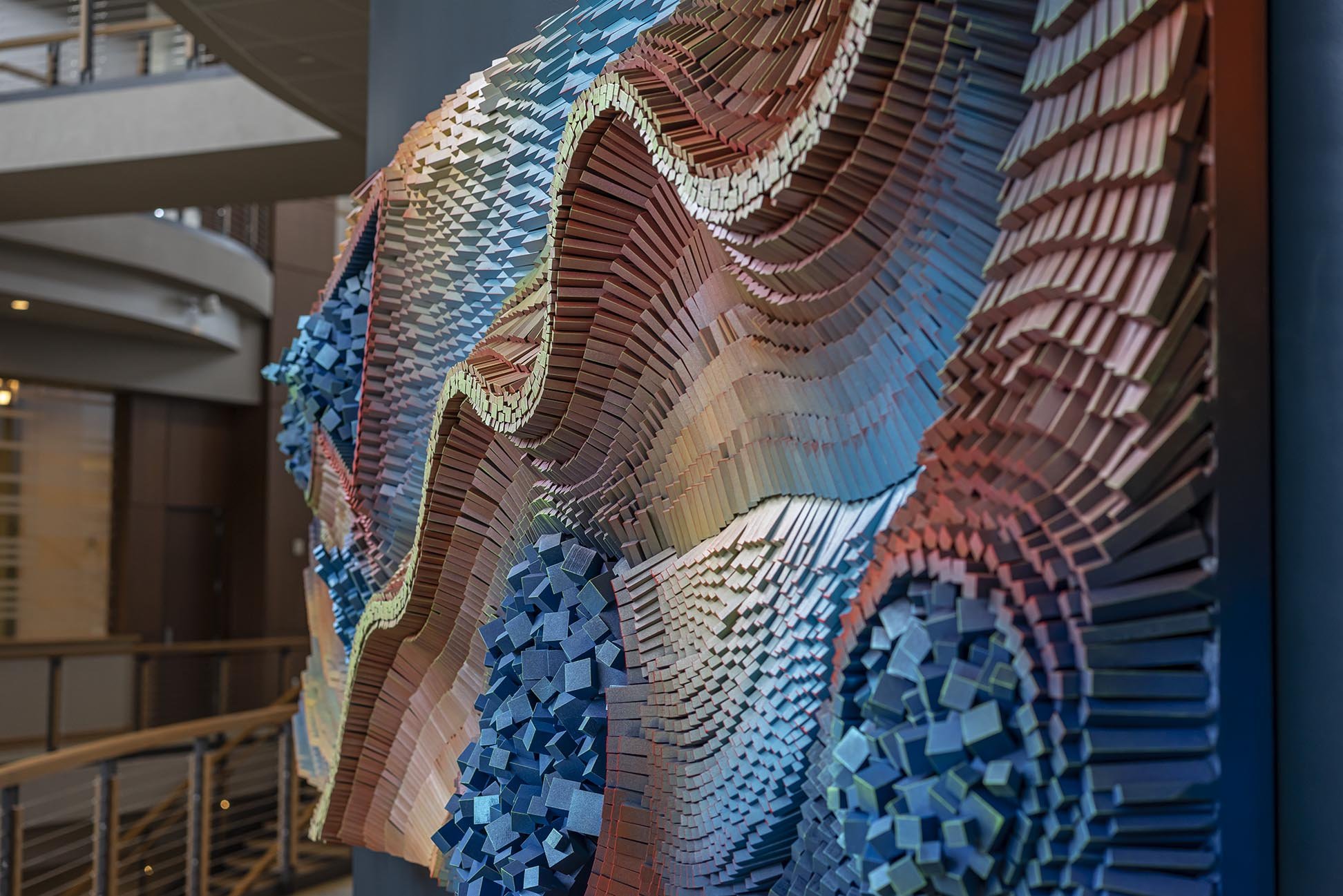 3 panels each 52” wide x 52” tall for total width of 156”