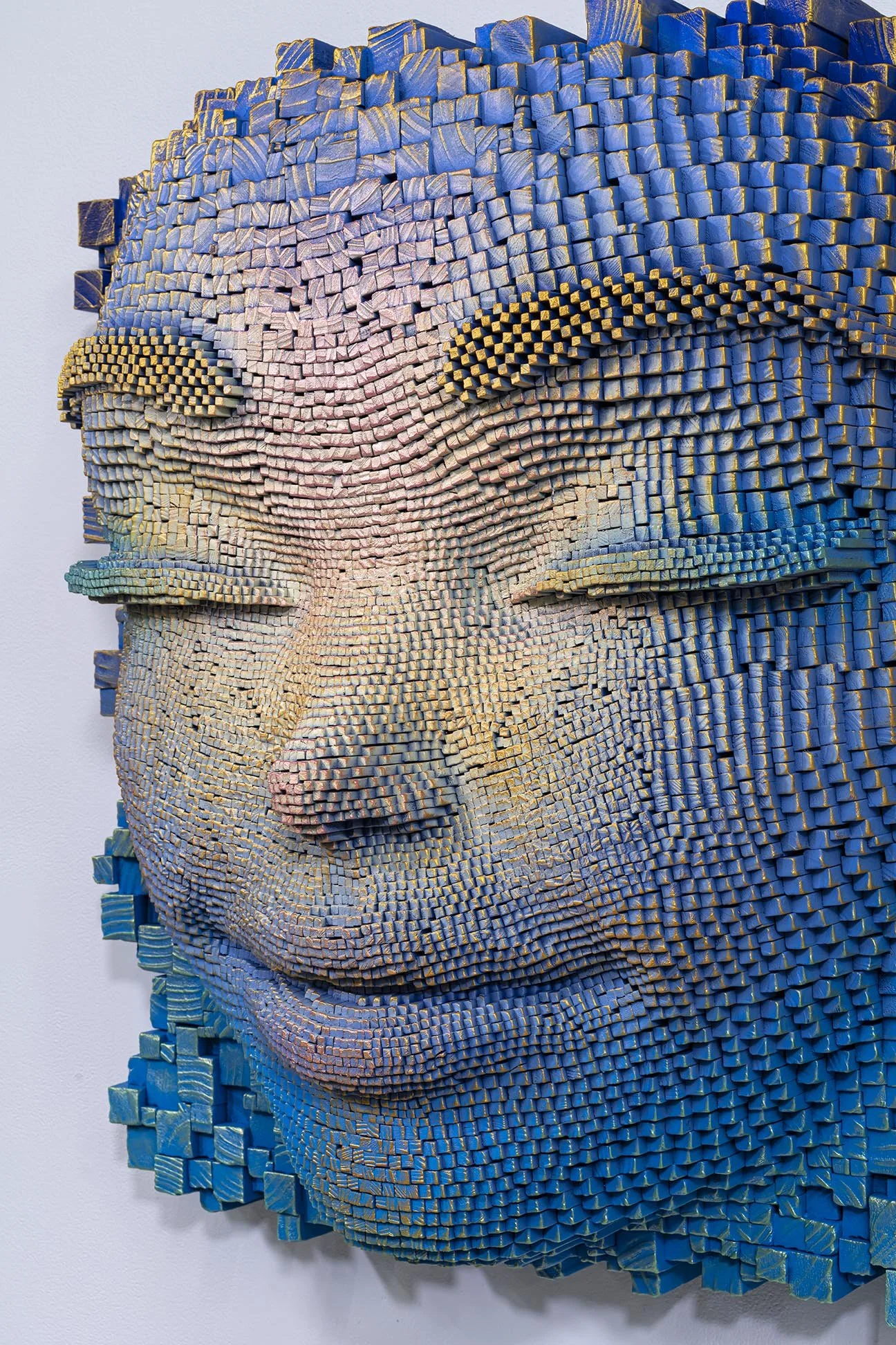 Flowing - 28 x 28.5 x 13 ″