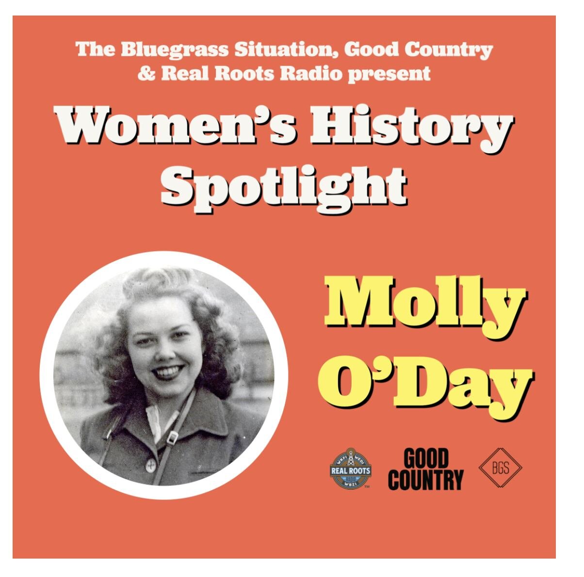 Born Lois LaVerne Williamson, country pioneer Molly O&rsquo;Day was born in Pike County, Kentucky. She would become a popular radio star in West Virginia by the early 1940s, eventually leading Molly O&rsquo;Day &amp; The Cumberland Mountain Folks. He