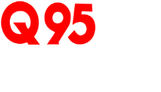 Q95 FM logo with slogan 'Eastern Kentucky's Best' in white and red text
