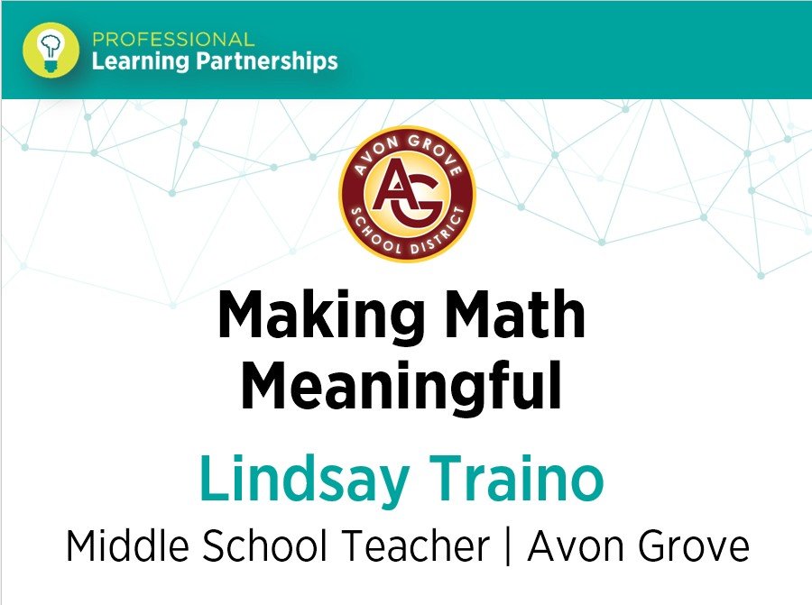 Making Math Meaningful