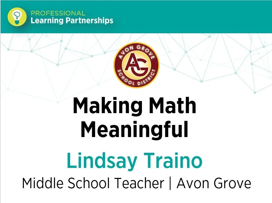 Making Math Meaningful