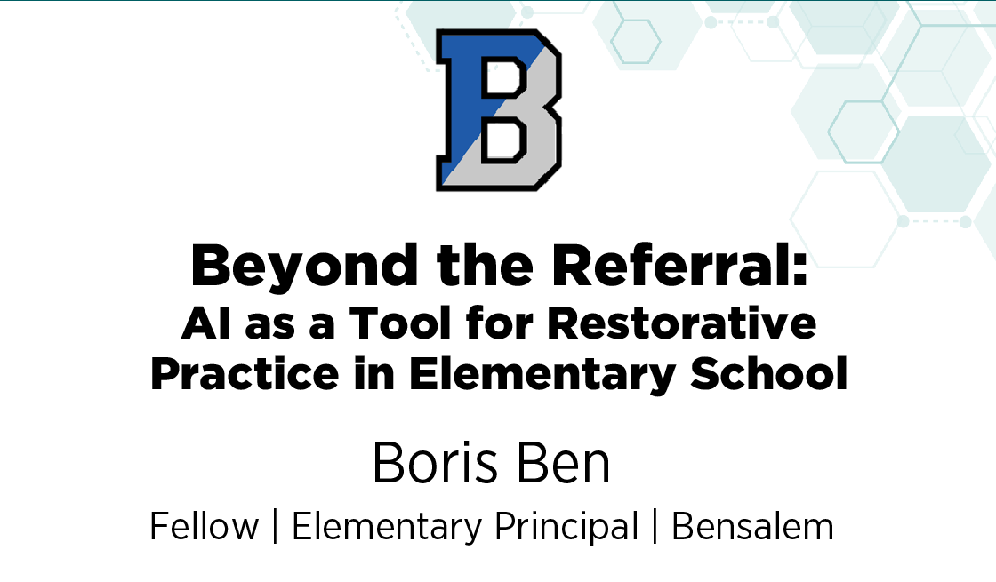 Beyond the Referral by Boris Ben, Bensalem Twp SD