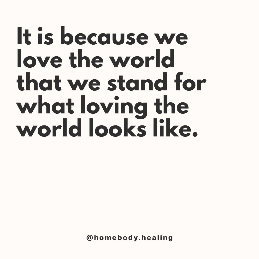 What do you love about the world?

Fill the comments with your love for the world to nourish the well that keeps you awake, marching, sharing information, and dismantling this system in yourself ❤️👇🏼