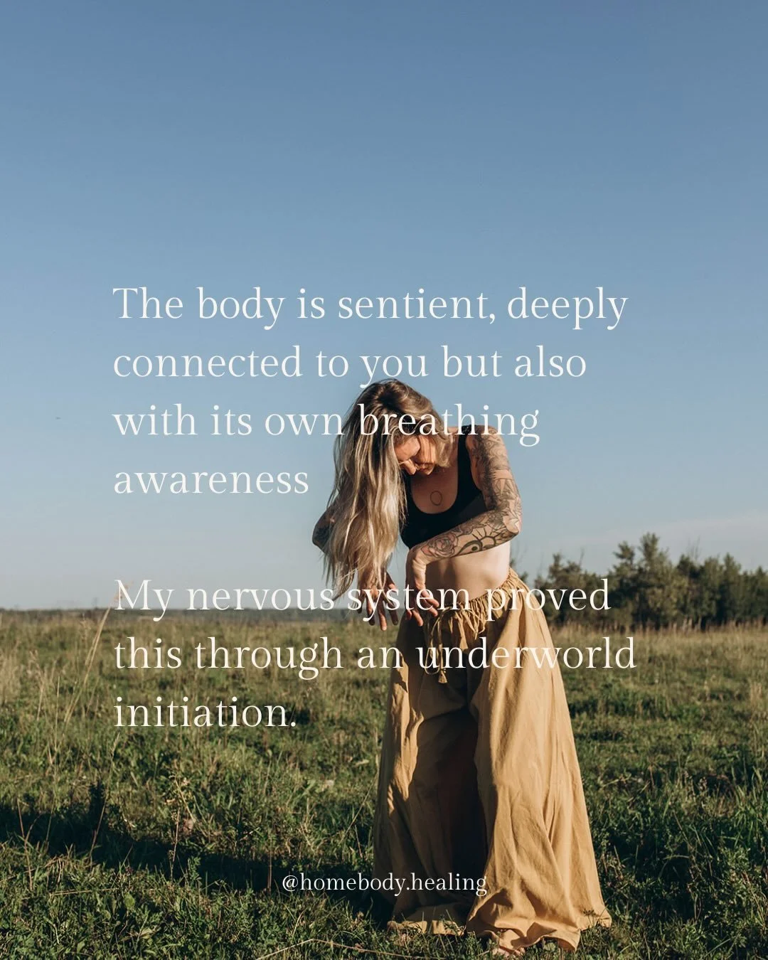 When my nervous system collapsed, something extraordinary happened 🫣

Last year, a botox injection attacked my central nervous system. This collapse rearranged everything I've been taught about physiology. Because while the current nervous system da