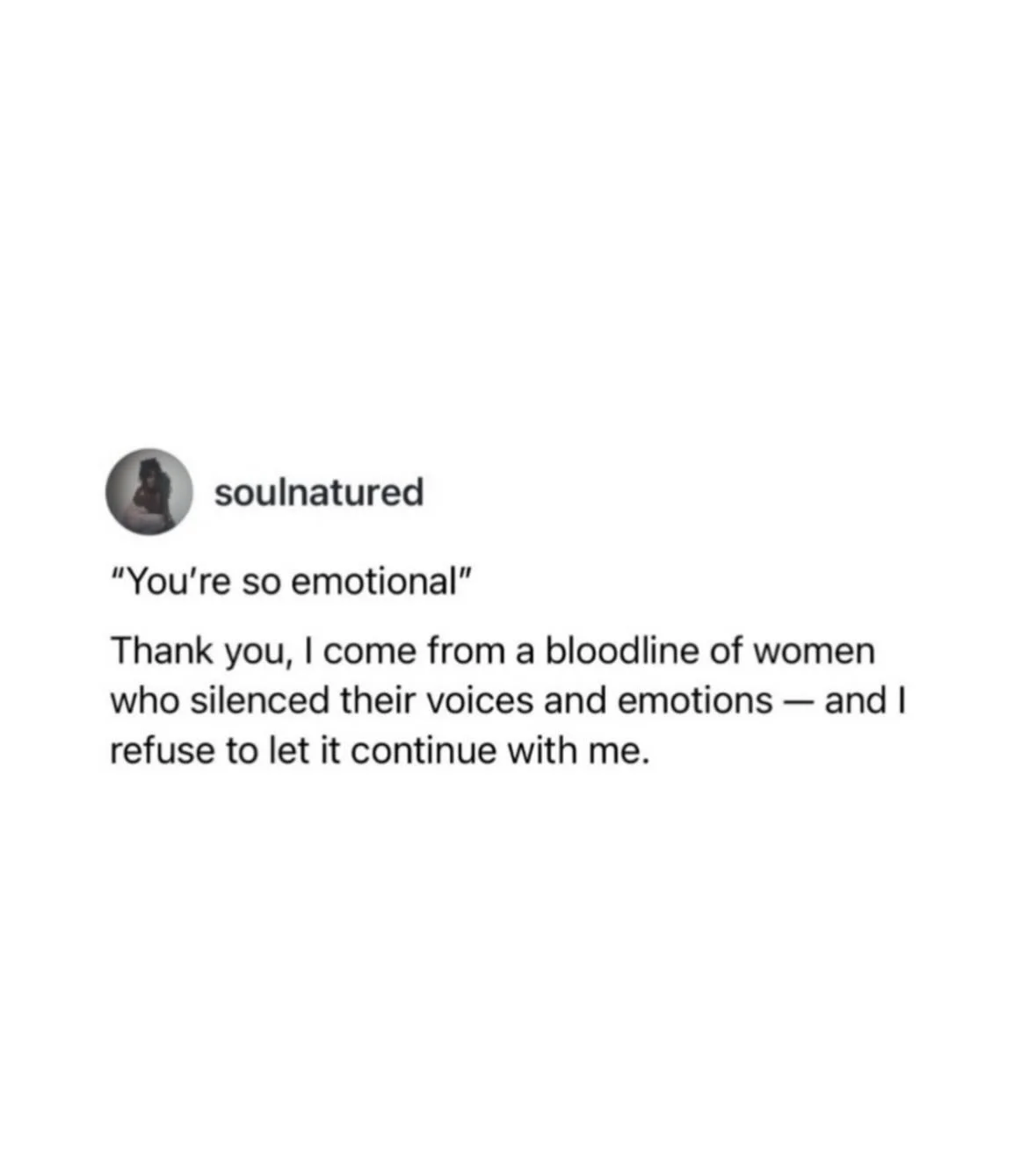 The current medical system shares diagnosis like a disease has a life of its own. That is just happens in a vacuum. It blows my mind that this framework of illness is still so prevalent, but here we are. 

An illness is first born in the psyche. This