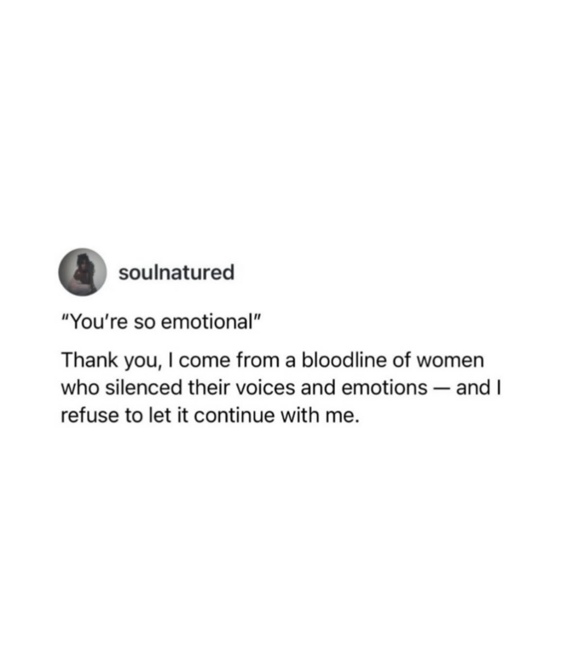 The current medical system shares diagnosis like a disease has a life of its own. That is just happens in a vacuum. It blows my mind that this framework of illness is still so prevalent, but here we are. 

An illness is first born in the psyche. This