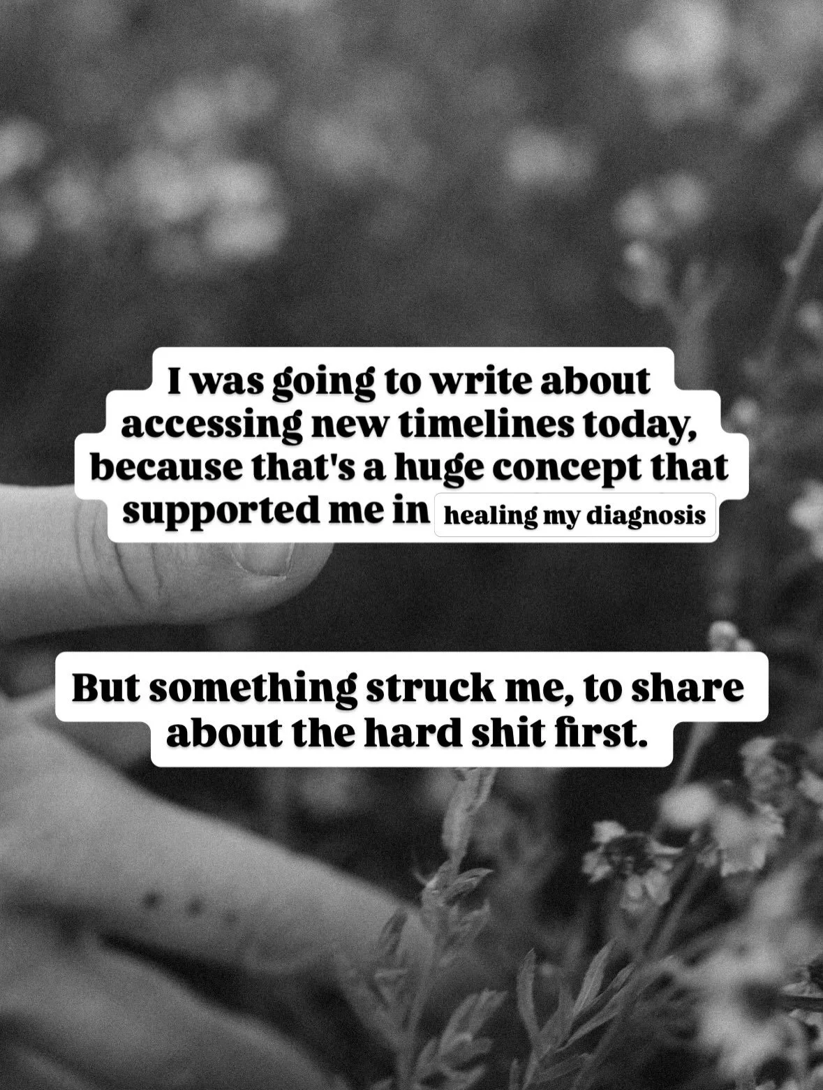I was laying on my floor.

Recognizing how burnt out my system was after calling 911 for the 9th time in two months for one of my kiddos. 

Recently diagnosed with MS. 

It was during the pandemic. 

And I thought: the systems aren't going to save me