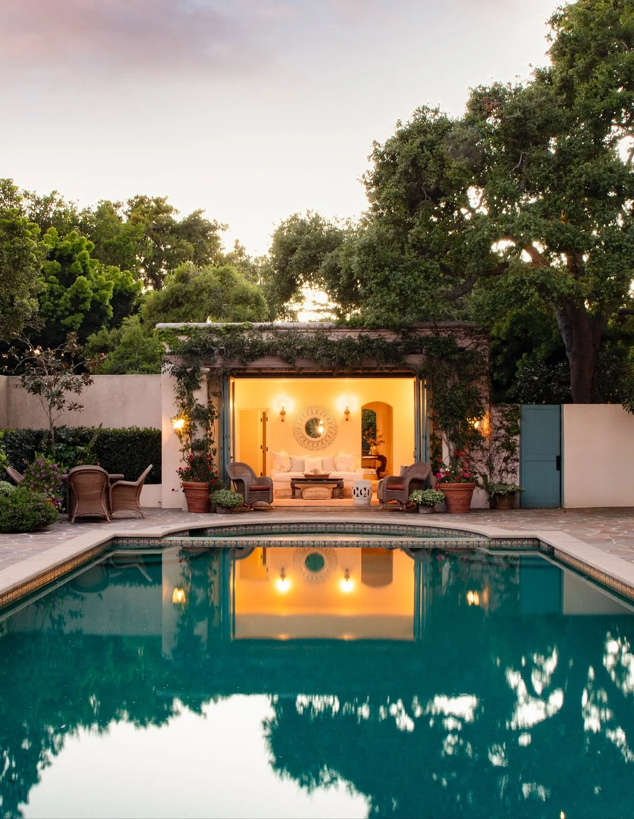 1360 E Mountain Drive • $22,000,000
At the end of an incredible cobbled drive, this gorgeous, 2.8-acre, ocean-view estate epitomizes the spirit of Montecito! Marc Appleton’s timeless architecture pairs beautifully with lush grounds &