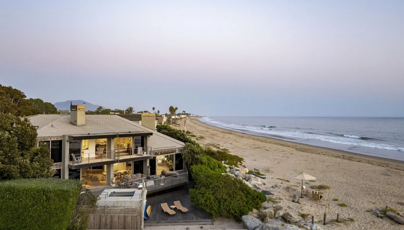 3443 Padaro Lane &bull; $34,940,000

Welcome to the ultimate oceanfront estate on coveted Padaro Lane. Chic, contemporary, coastal design highlights the ever-evolving grace of the Pacific and offers an extraordinarily luxe and laid-back home. For a f