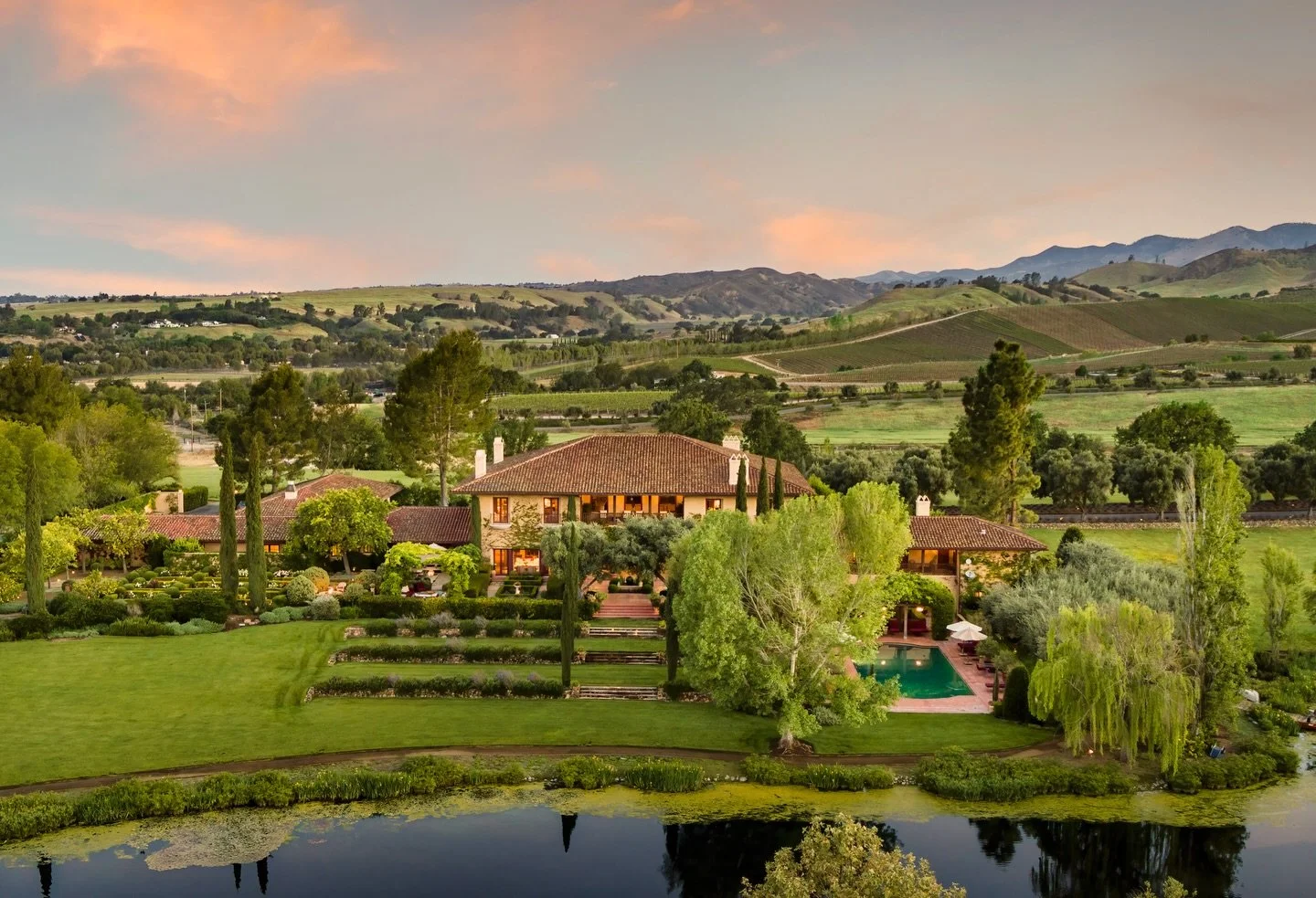 1620 Westerly Road &bull; $59,500,000

This trophy estate offers the chance to create a lasting California legacy in the beauty of wine county. With easy access to private aviation, the best of the Santa Ynez Valley, just 40 minutes to or from Santa 