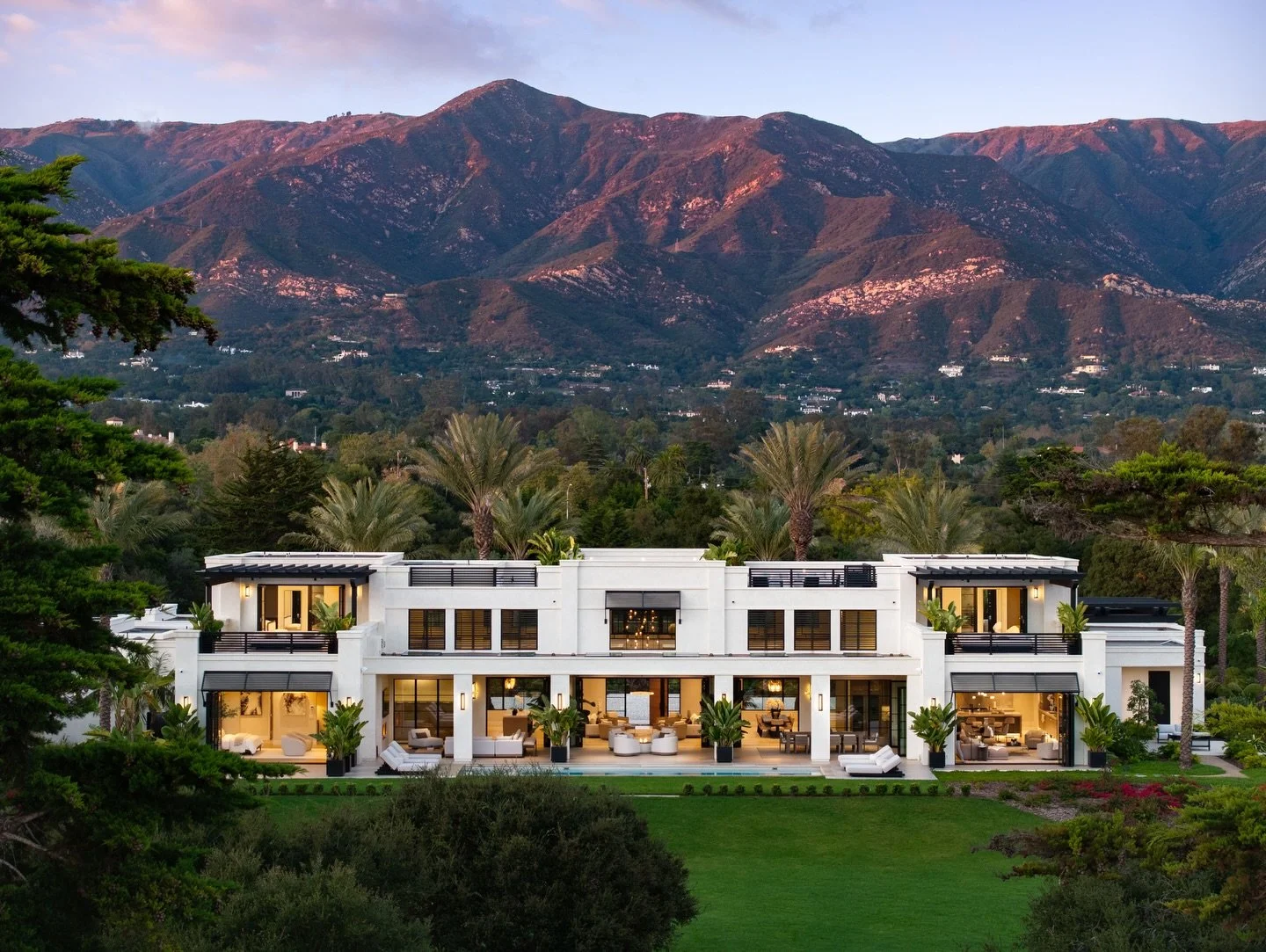 1437 South Jameson Lane &bull; Offered at $39,500,000

Grand in presence and graceful in livability, Miramar Meadows is a newly built Montecito compound where timeless architecture and refined functionality meet just moments from the Pacific.

Past s
