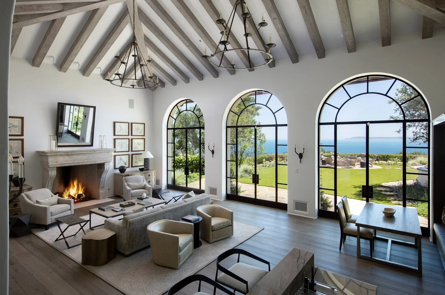 1196 E Mountain Drive &bull; $29,995,000

1196 East Mountain Drive is a reimagined estate that captures the full splendor of coastal California living. With sweeping views of the Pacific and Channel Islands, the newly rebuilt home blends classic eleg