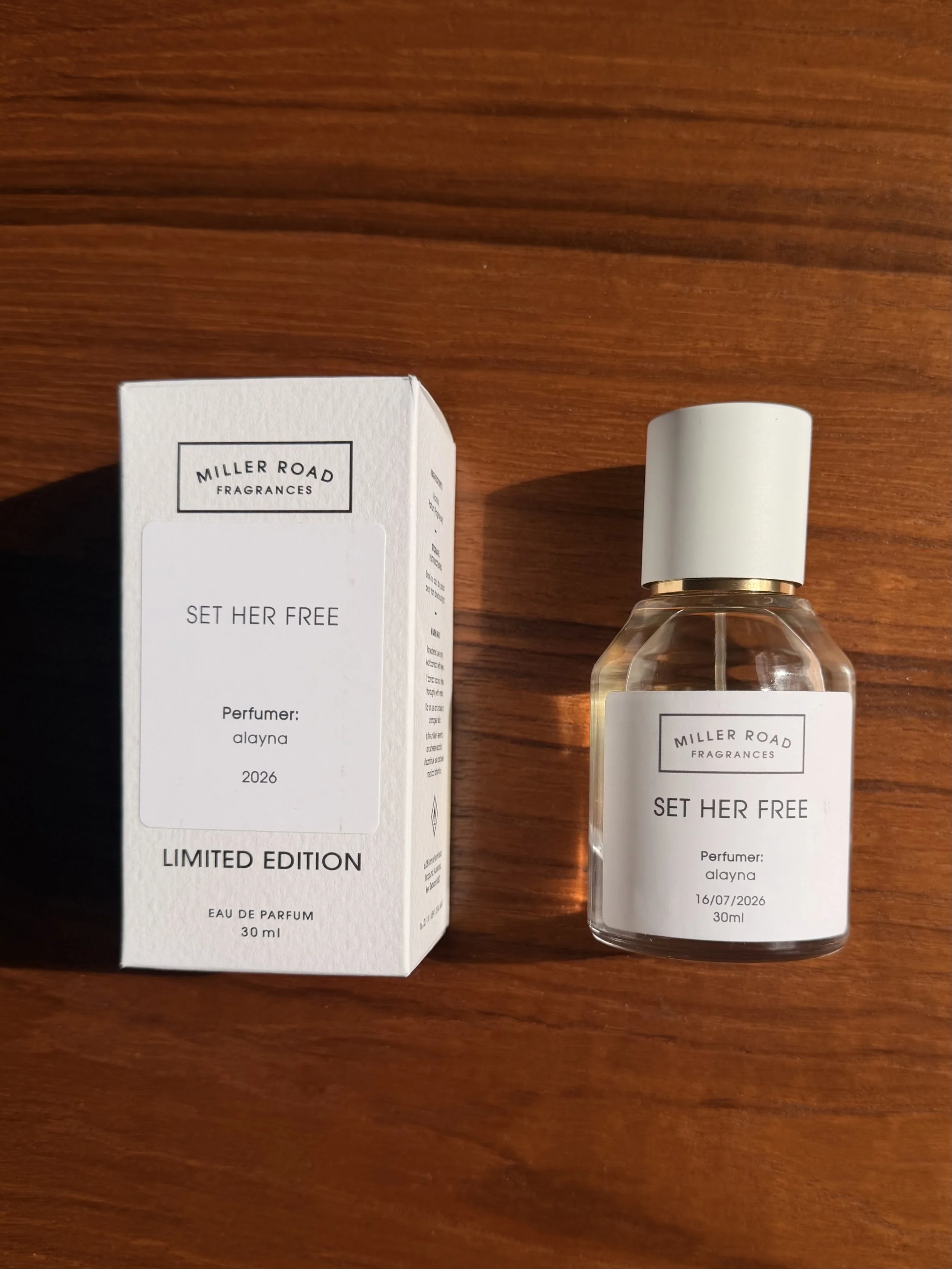 Custom Perfume alayna x Miller Road