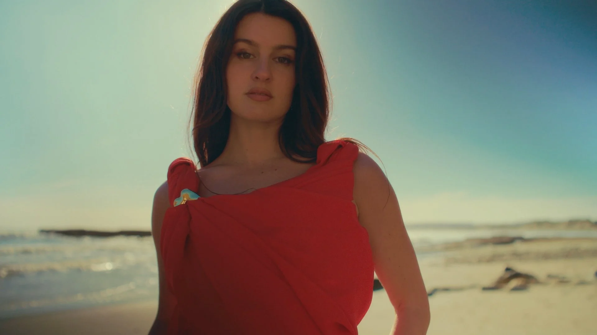 By Marlan Prabahar - alayna on set of her music video shoot for Softly - 2025