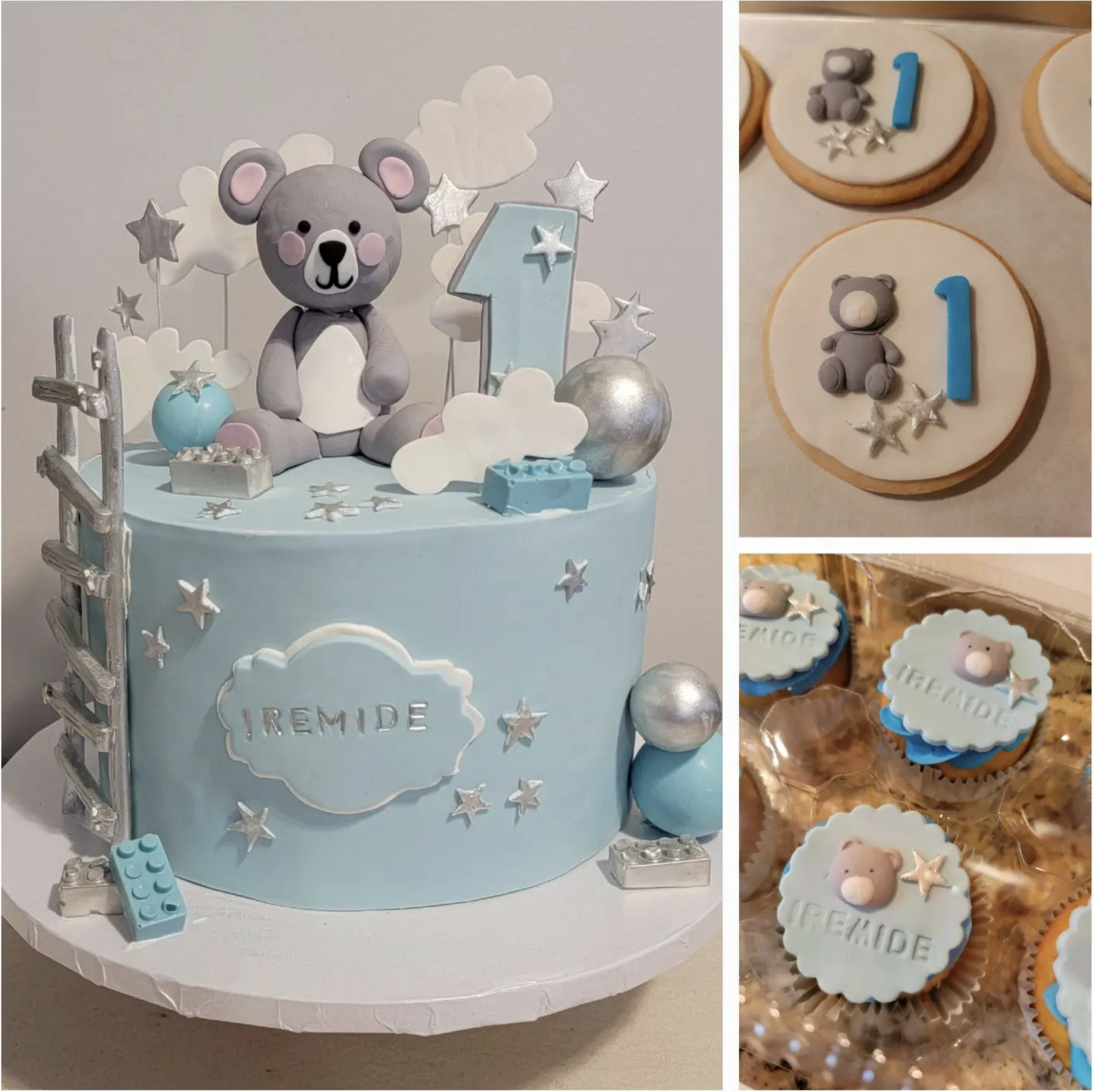 Custom Cake, Cookies, and Cupcake