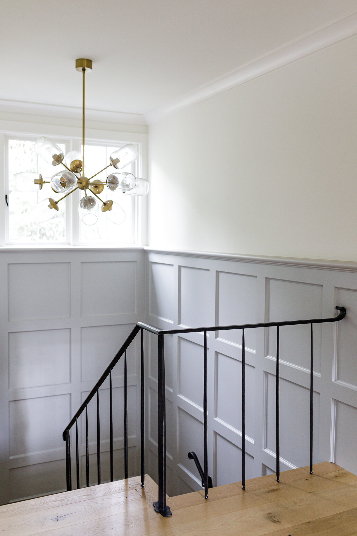 image of interior guardrail and railing fabricated by smithworks iron and design