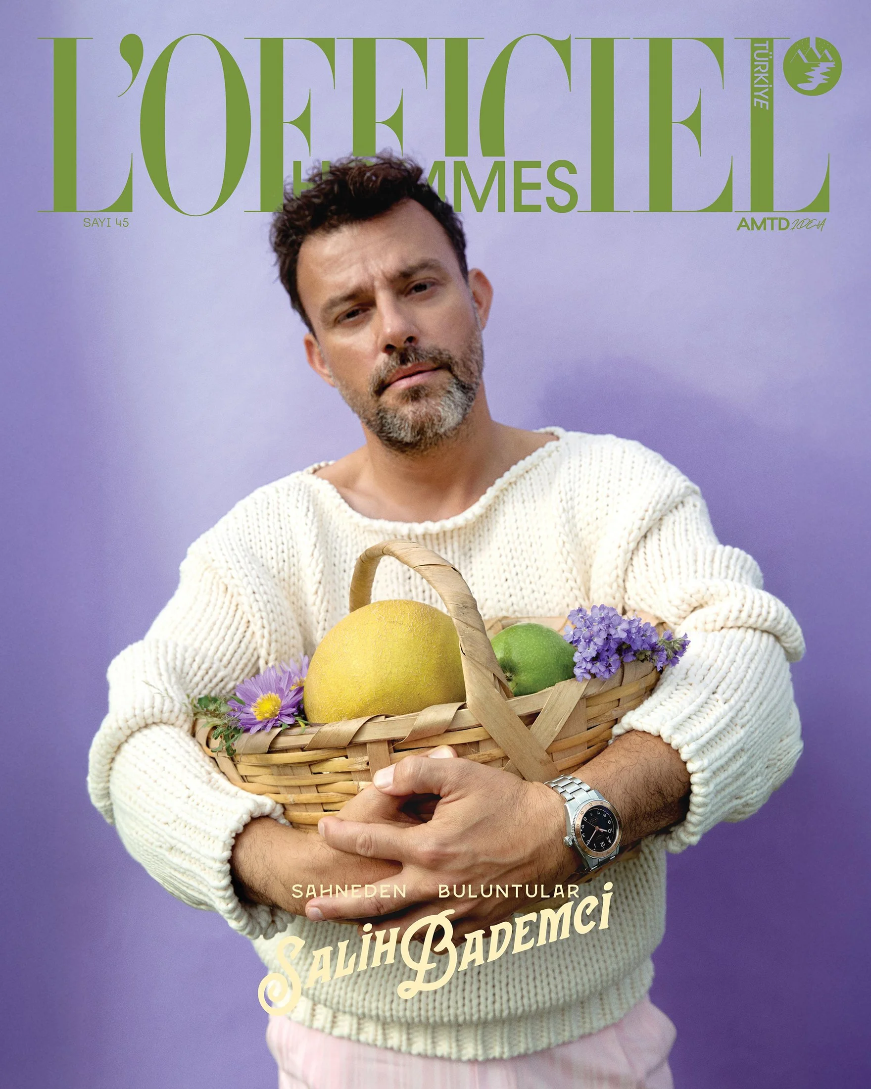 L'OFFICIEL HOMMES X SALIH BADEMCI