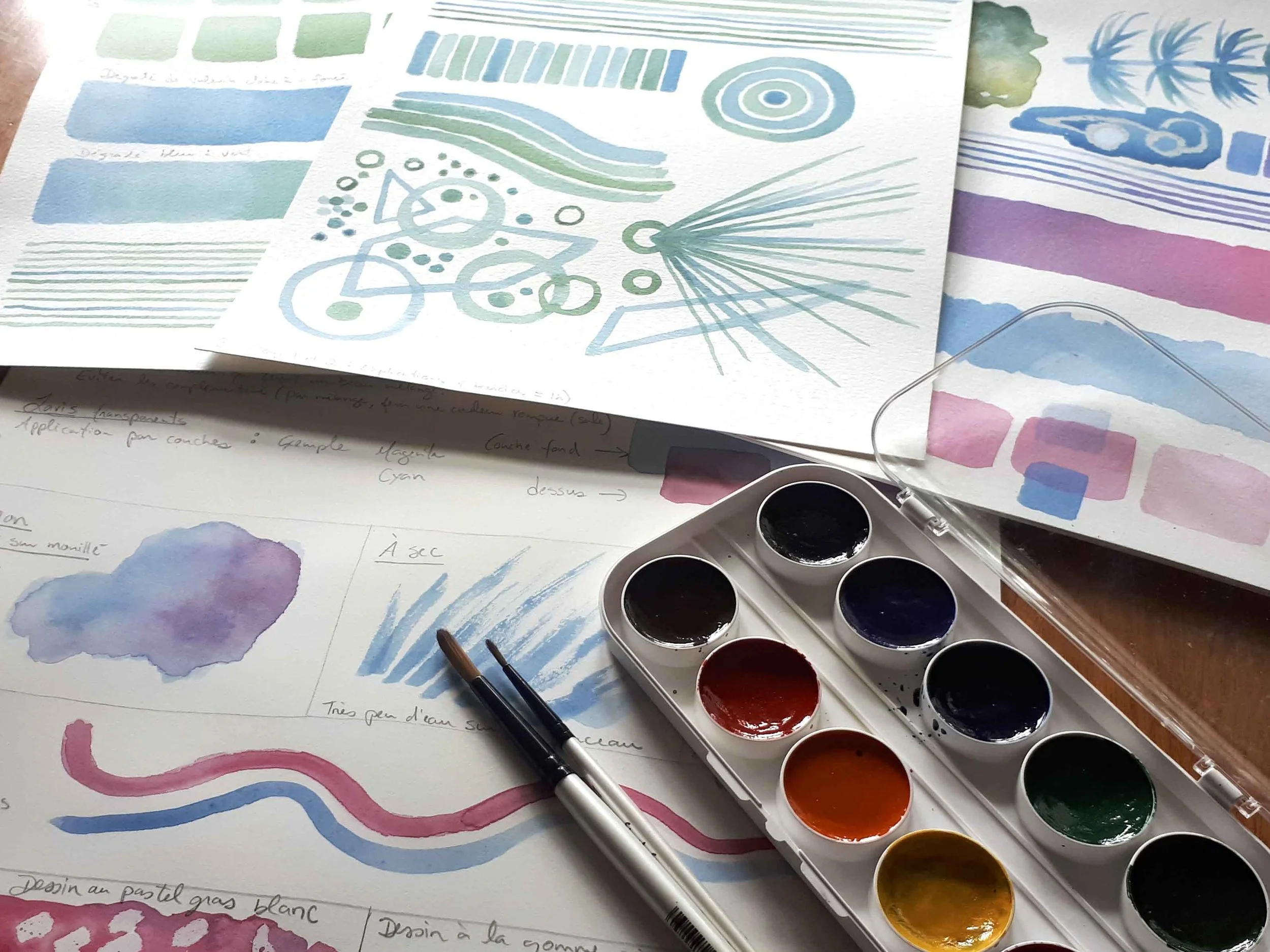 Initiation à l’aquarelle - adultes