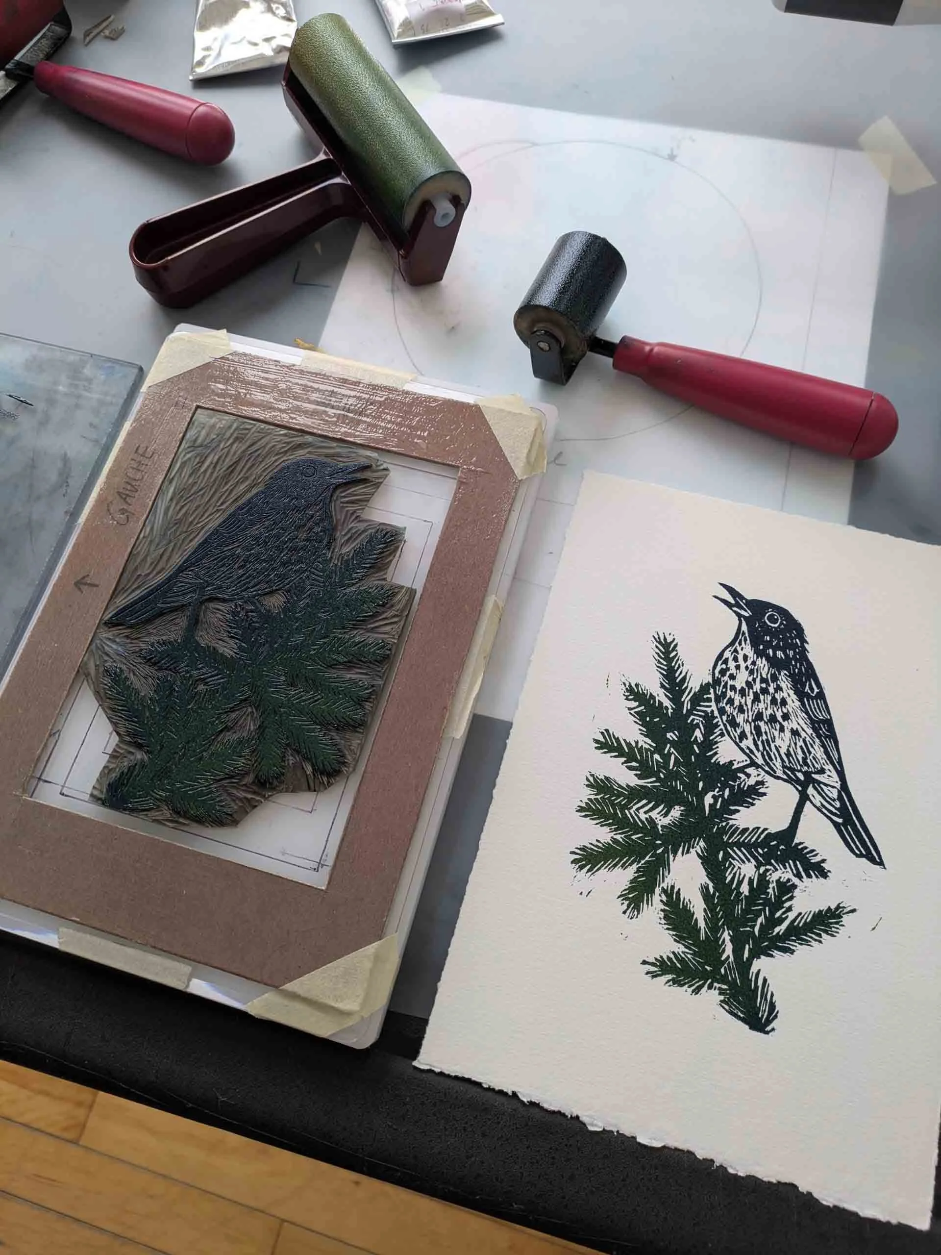 Initiation à la linogravure - adultes
