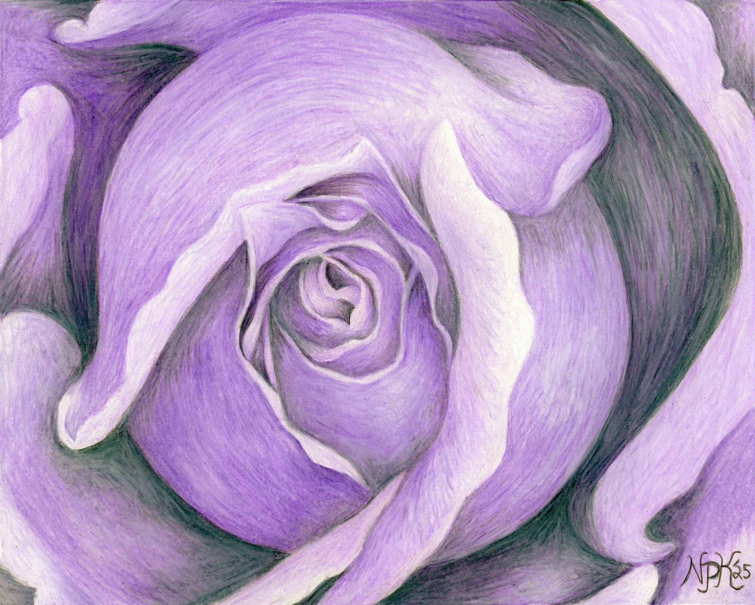 "Mystery" - 8in. x 10in. Unmatted Print