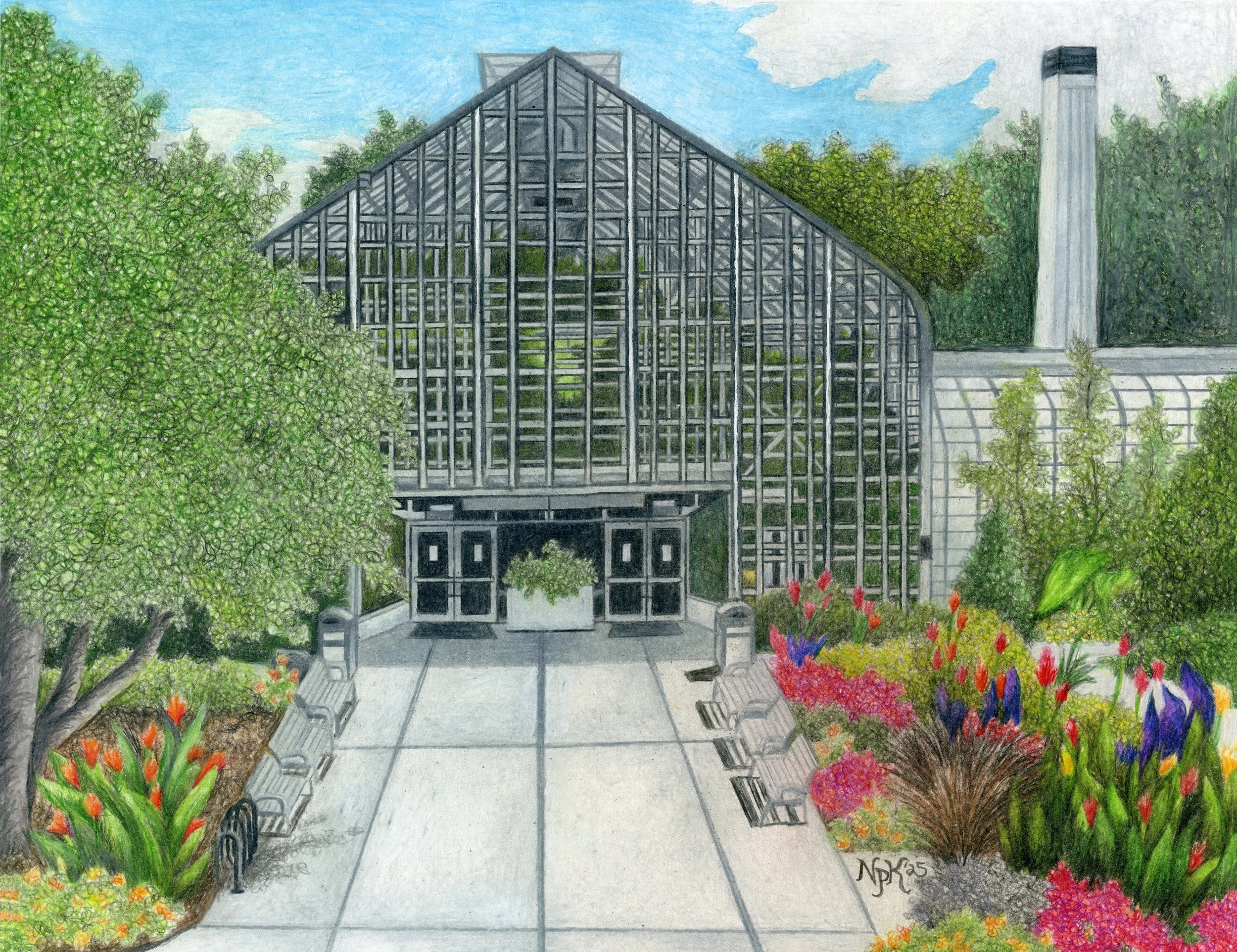 "Gem of Eden" - 11in. x 14in. Unmatted Print