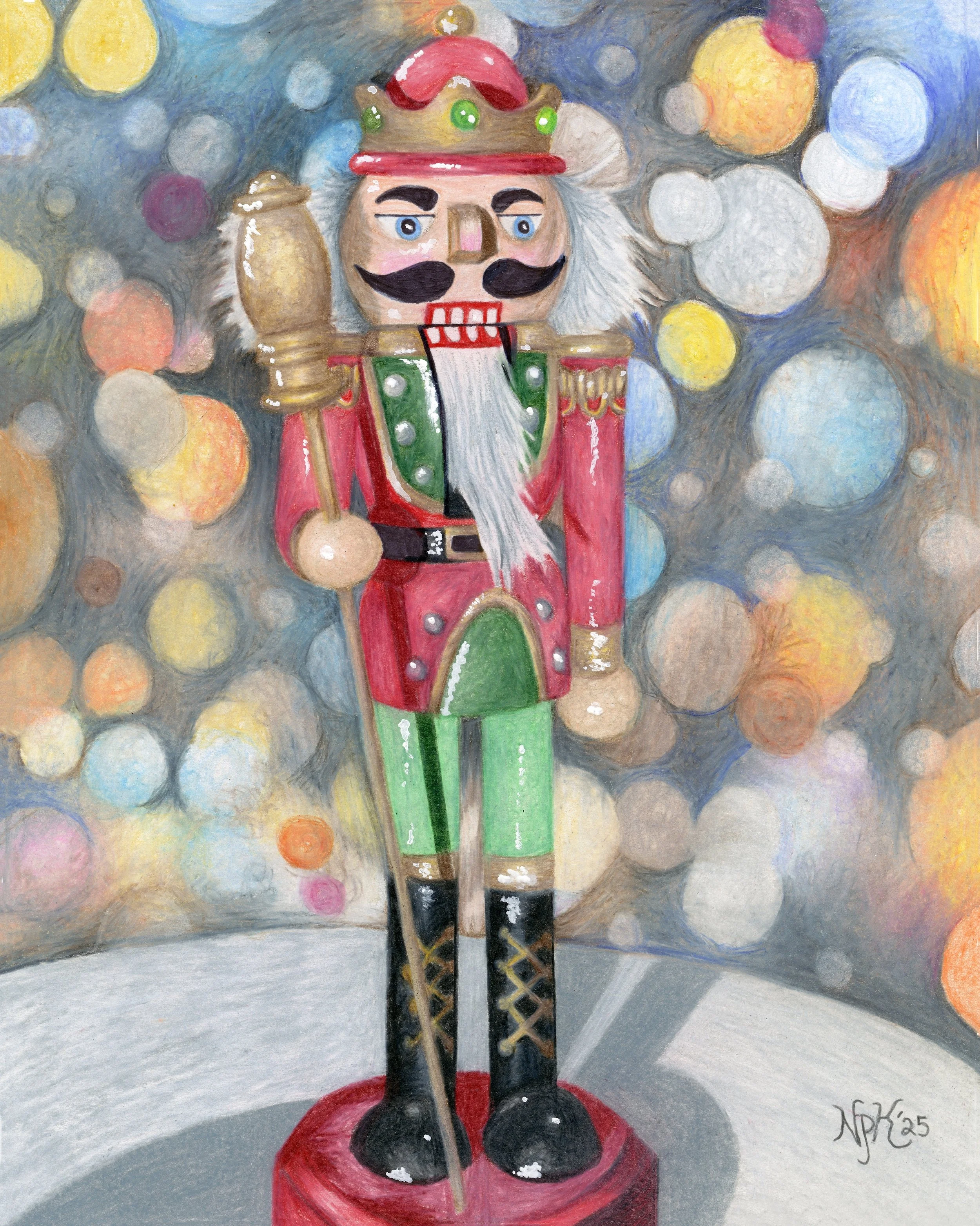 "The Winter Watchman" - 8in. x 10in. Unmatted Print