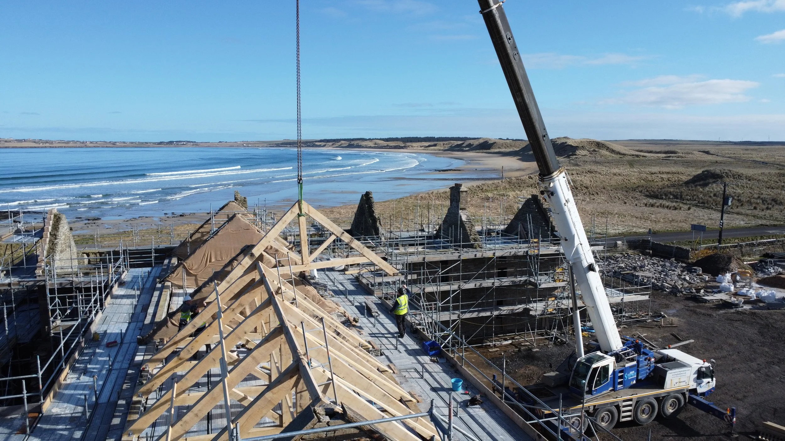 Feb 24  Castletown Trusses.JPG
