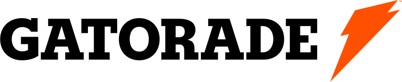 Black T-shirt with orange lightning bolt graphic at the top right corner.