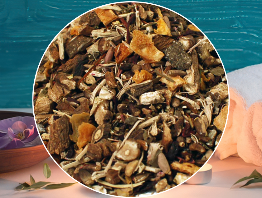 Pomegranate Detox Herbal Wellness Loose Leaf Tea, 1 oz- Caffeine Free