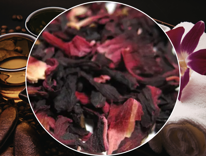 Hibiscus Herbal Loose Leaf Tea 1 oz Organic