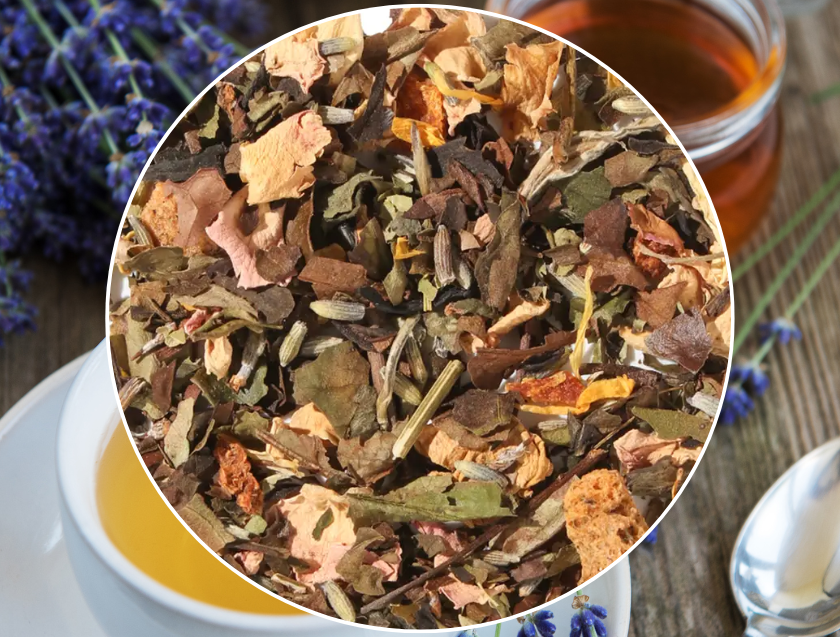 1 oz Lavender Mango White Loose Leaf Tea Blend, 1 oz