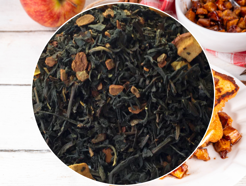1 oz Apple Cinnamon French Toast Loose Leaf Black Tea