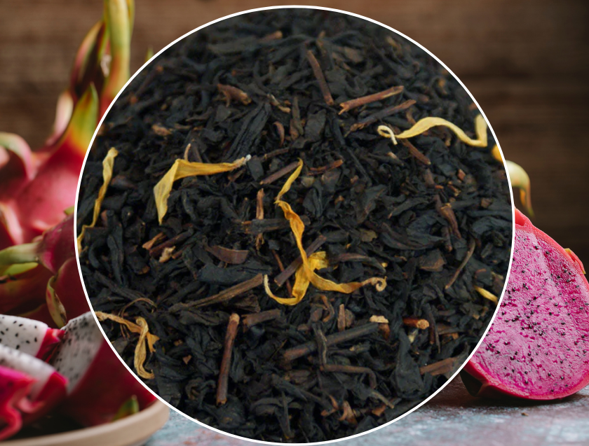 1 oz Dragonfruit Loose Leaf Rooibos, Caffeine Free