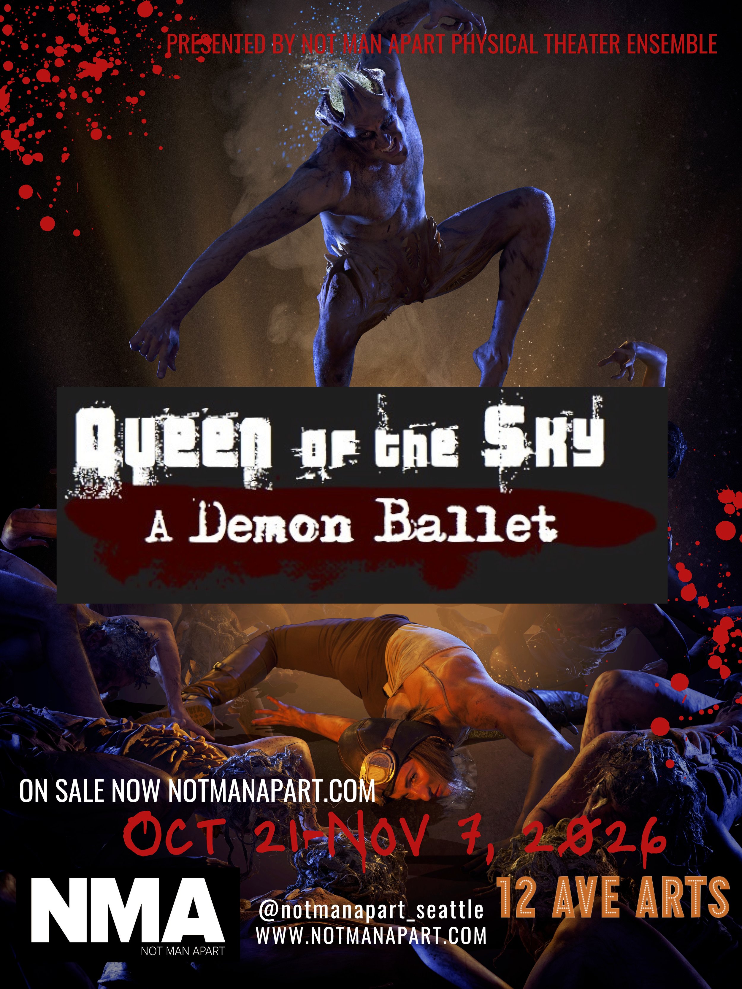 Queen of the Sky show poster