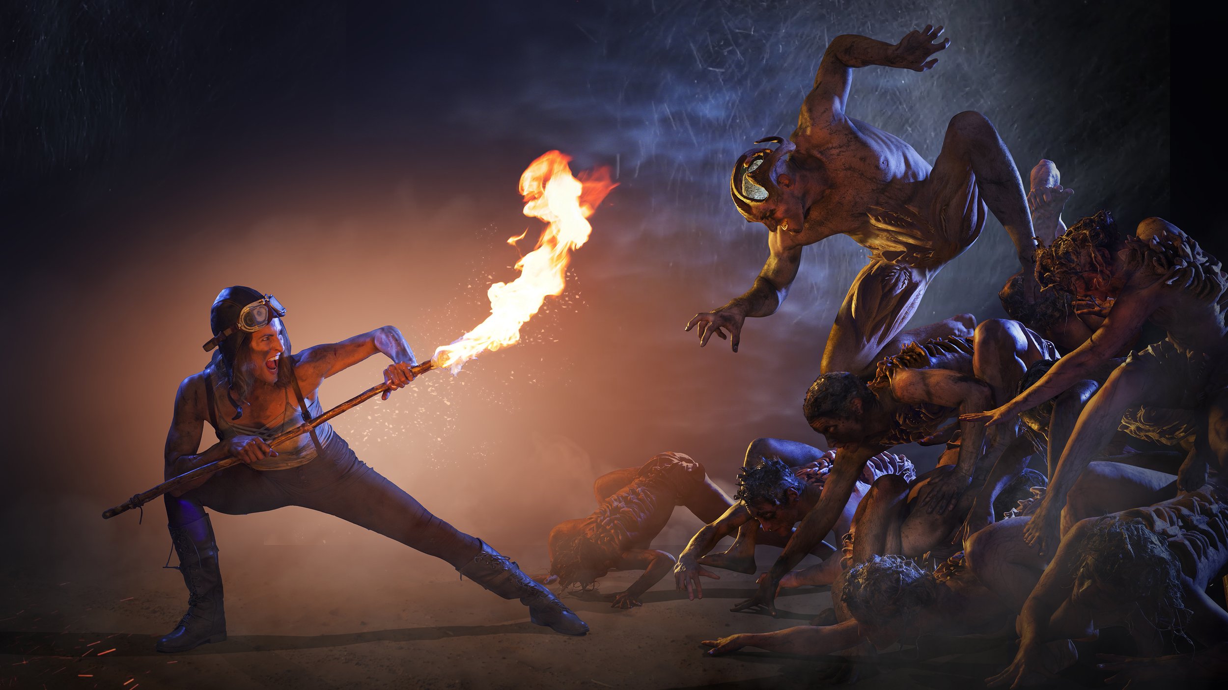 Queen of the Sky discovers the hive mind creatures.