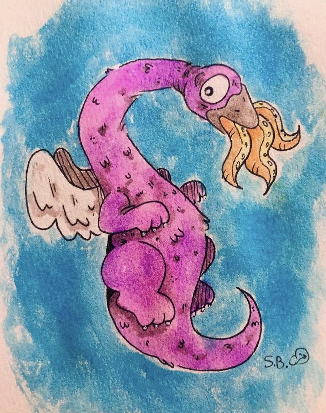 Snallygaster by Steve Battista