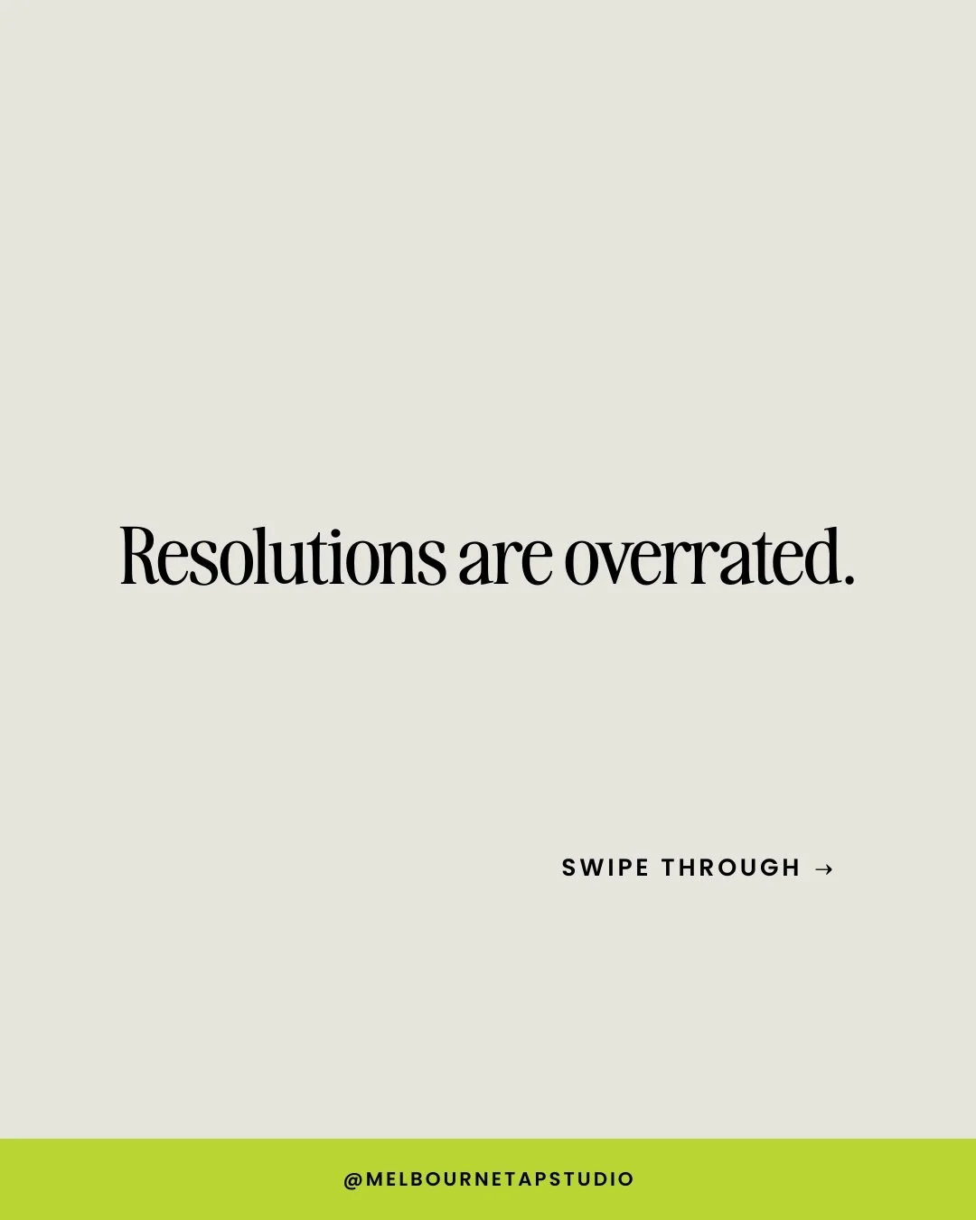 Happy New Year 🌟
No resolutions here.

Just showing up.
Learning something new.
And dancing, for the pure joy of it.

What are your tap dance goals for 2026?
Drop a comment below. 👇