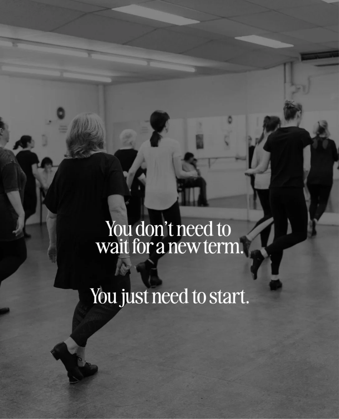 Still thinking about returning to tap dance classes? 
You don&rsquo;t need to wait for the right time. The right time is now.
Link in bio to book your spot.