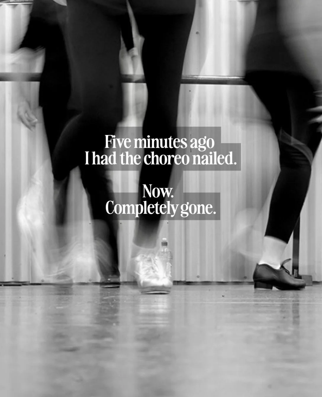That&rsquo;s your brain doing something completely normal.
When you learn a new sequence,  the memory isn&rsquo;t fully consolidated yet. It&rsquo;s still being built.
Stress, distraction, or simply moving on to the next thing can temporarily interru