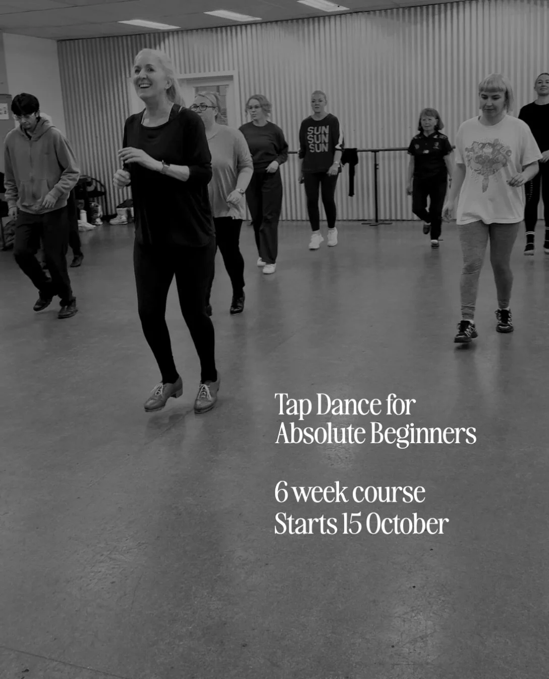 Tap dance for Absolute Beginners.
6 week course. Starts 15 October, 7.30pm
225 Swan Street, Richmond

A few spots left, link in bio to book.