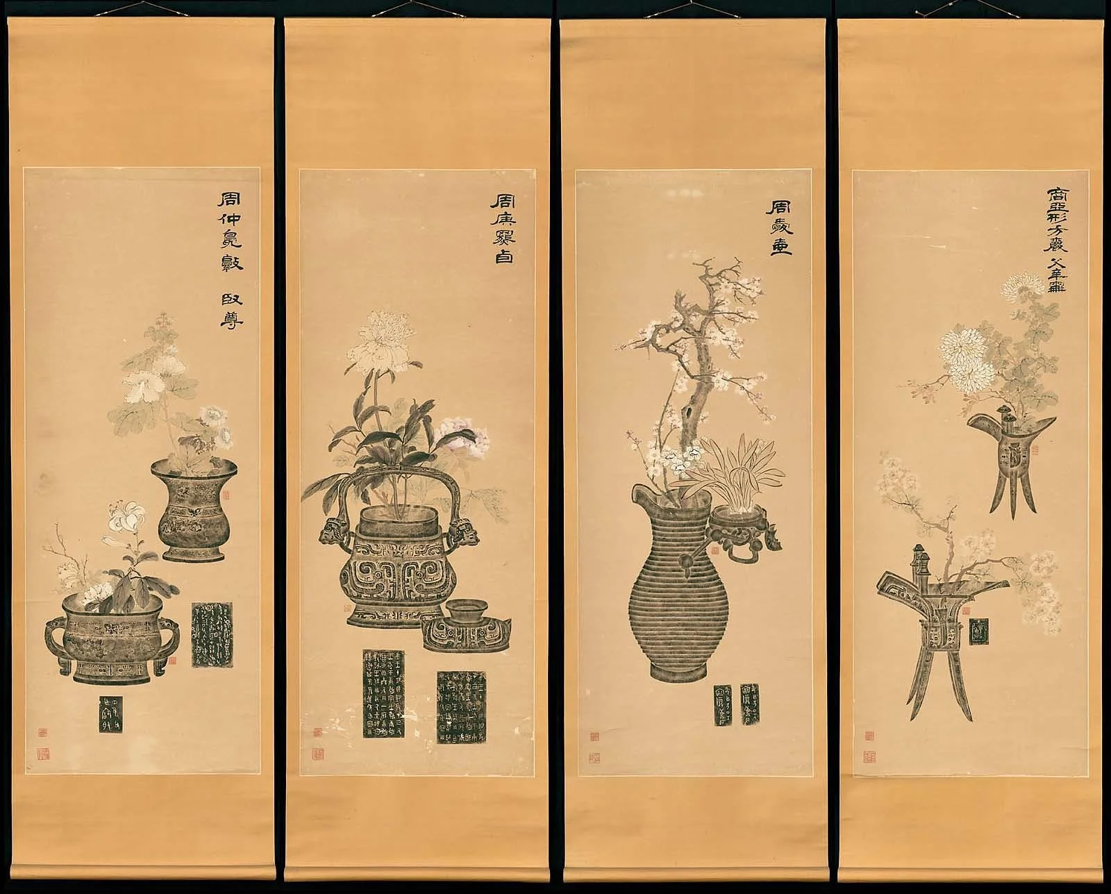 Chronicles of Contact: Early Composite Rubbings from Zhang Tingji’s Writings on Collected Antiquities in the Pavilion of Tranquil Manner