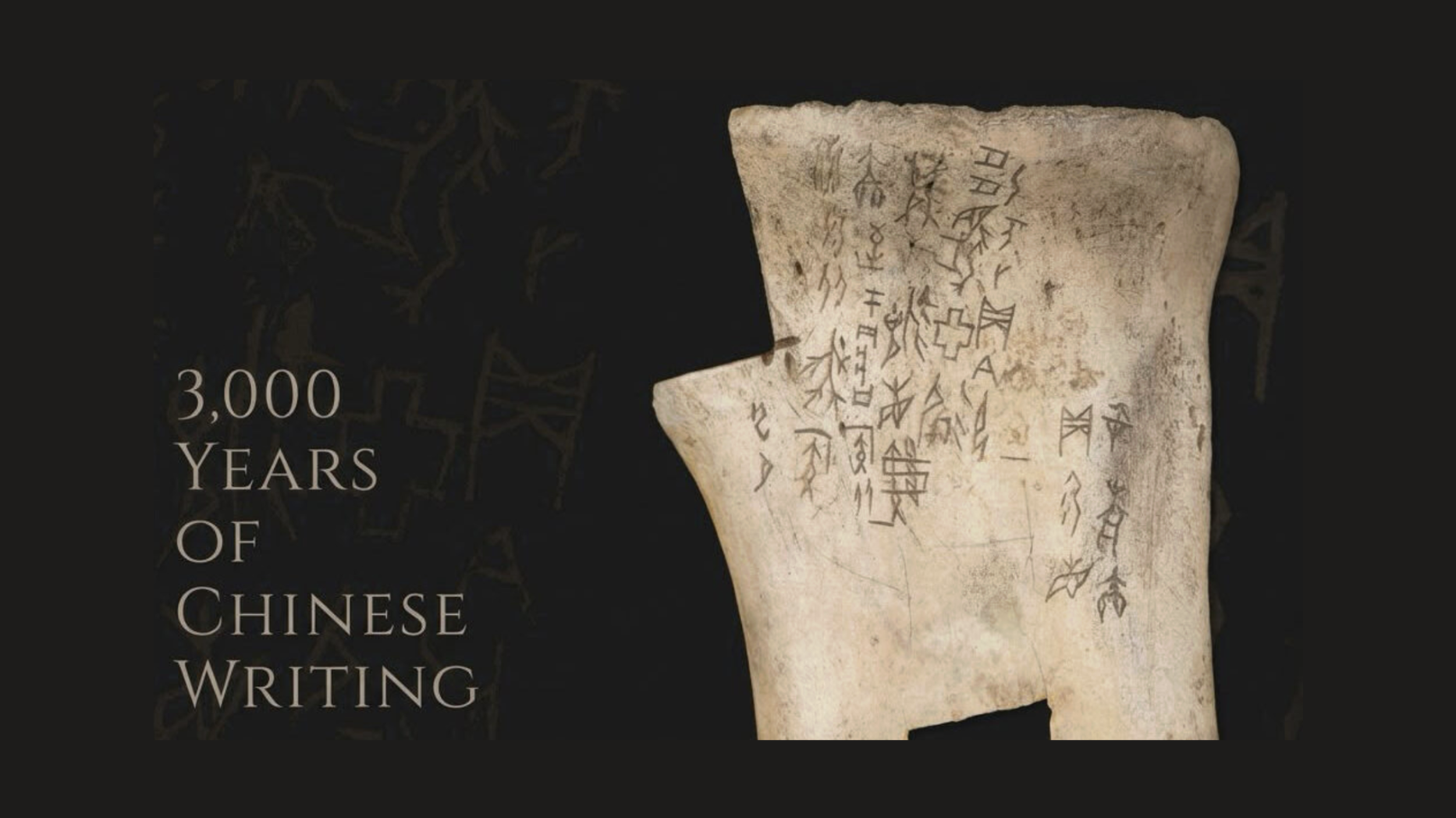 3,000 Years of Chinese Writing 