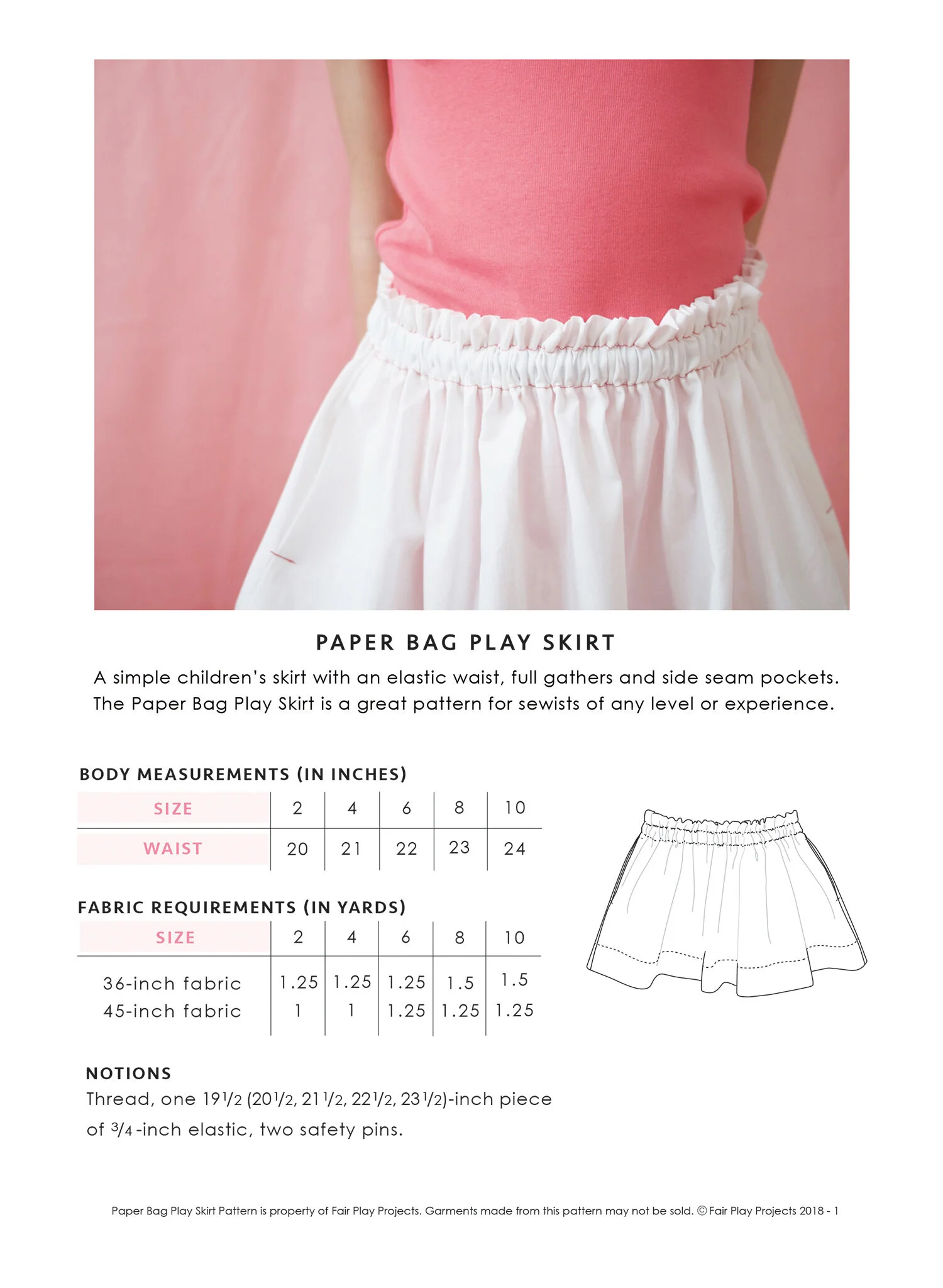 paperbag skirt tutorial