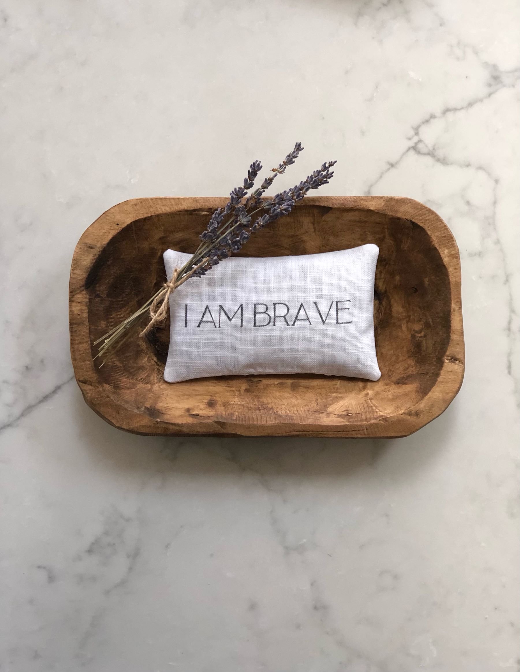 Organic Lavender Sachet - I am brave