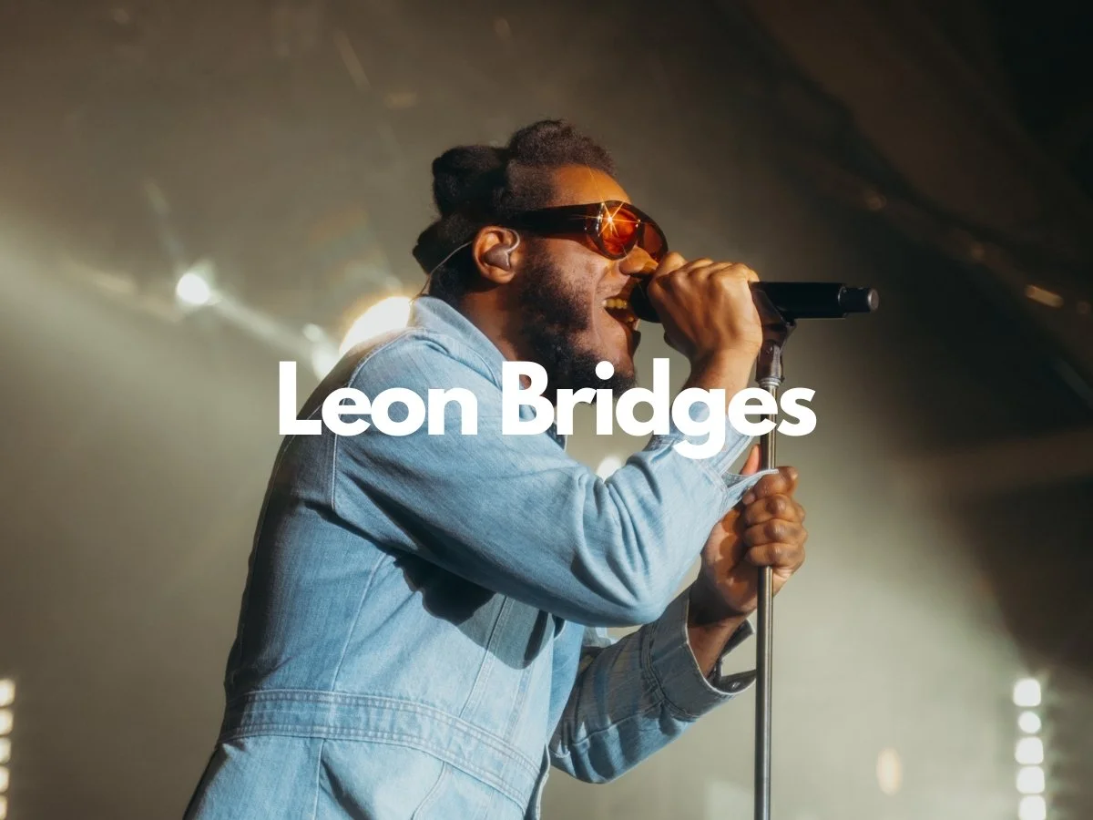 Leon bridges live concert videography services